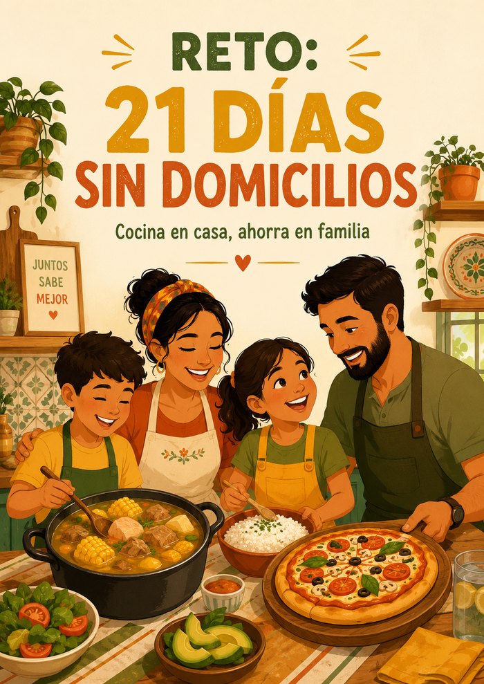 Portada del Reto: 21 Días Sin Domicilios